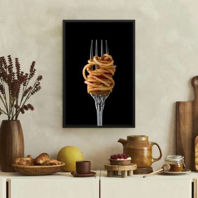 Quadro Decorativo Spaghetti ao Sugo