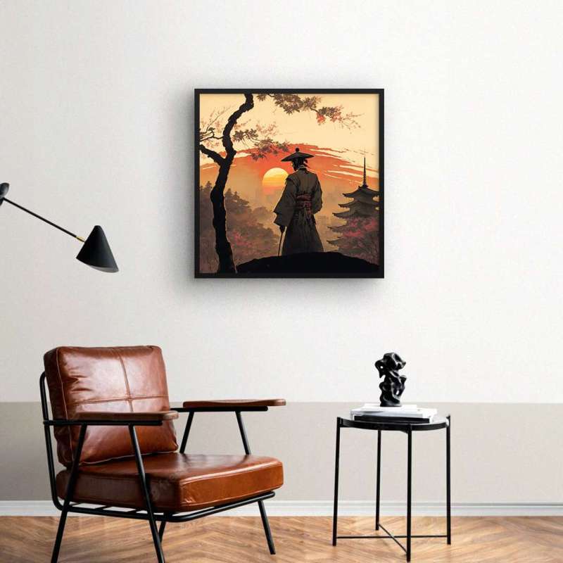 Quadro Decorativo Mestre Japonês