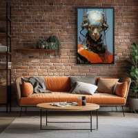 Quadro Decorativo Evil Robot