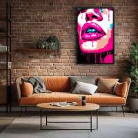 Quadro Decorativo Mulher Pop Art I