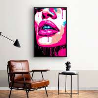 Quadro Decorativo Mulher Pop Art I