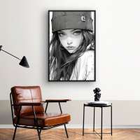 Quadro Decorativo Street Girl