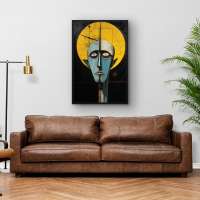 Quadro Decorativo Santo Surrealista