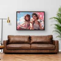 Quadro Decorativo Cute Friends