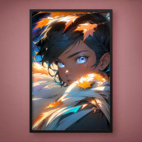 Quadro Decorativo Anime Incandescente II