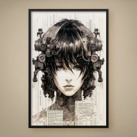 Quadro Decorativo Pôster Japonês