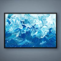 Quadro Decorativo Abstrato Cyber Face