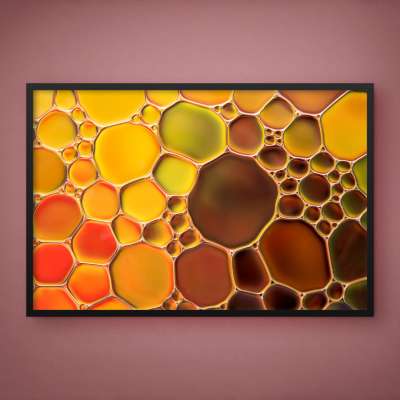 Quadro Decorativo Abstrato Bubble