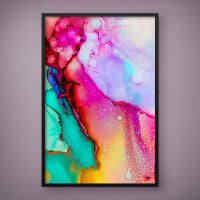 Quadro Decorativo Abstrato Refreshing Painting