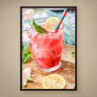 Quadro Decorativo Drink Refrescante