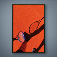 Quadro Decorativo Funny Tennis