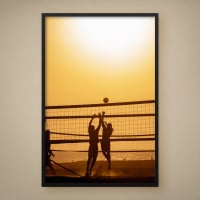 Quadro Decorativo Vôlei de Praia