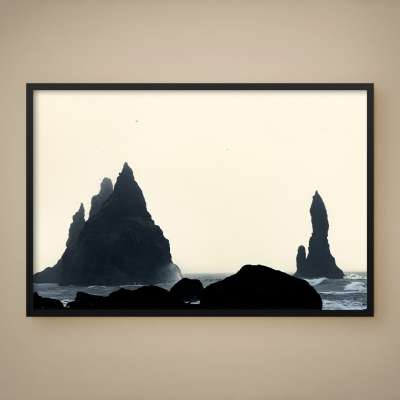 Quadro Decorativo Formações Rochosas ao Mar