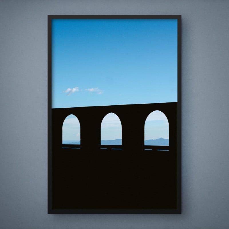 Quadro Decorativo Ponte com Arcos