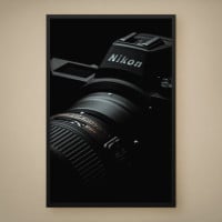 Quadro Decorativo Câmera Nikon I