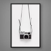 Quadro Decorativo Canon Vintage