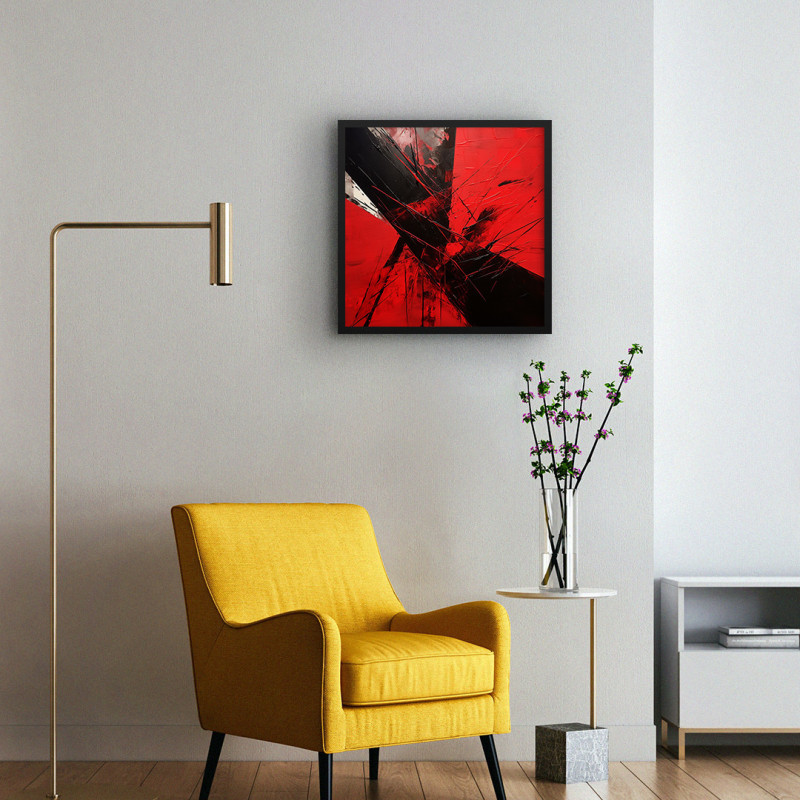 Quadro Decorativo Abstrato Killer