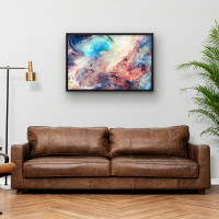 Quadro Decorativo Nebulosas Coloridas II