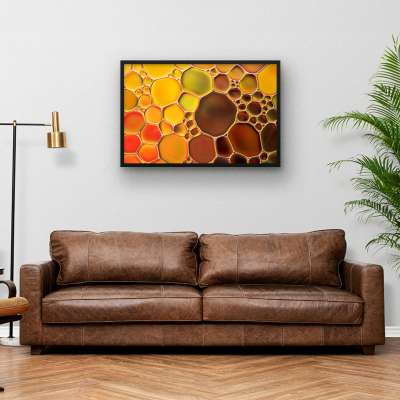 Quadro Decorativo Abstrato Bubble