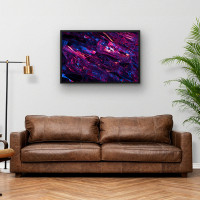 Quadro Decorativo Abstrato Cristal Fractal