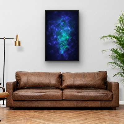 Quadro Decorativo Abstrato Cosmic