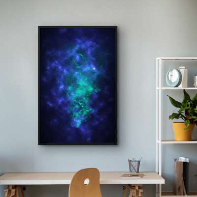 Quadro Decorativo Abstrato Cosmic