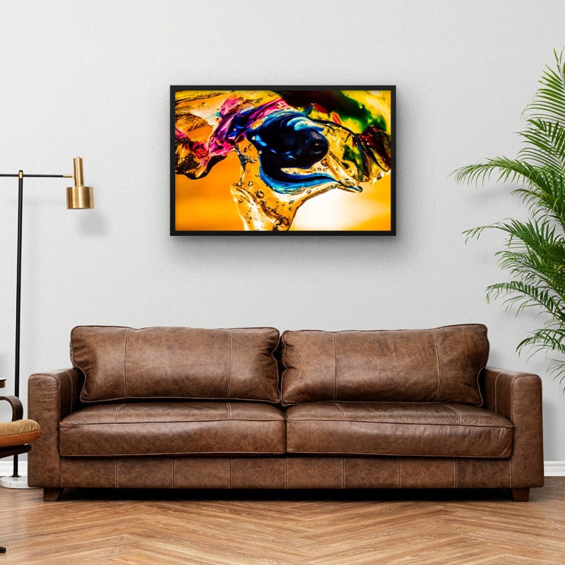 Quadro Decorativo Abstrato Refreshing Painting