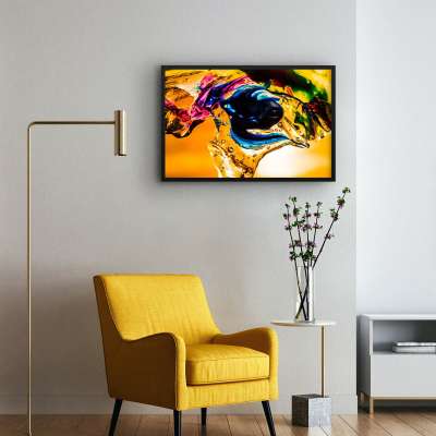 Quadro Decorativo Abstrato Refreshing Painting