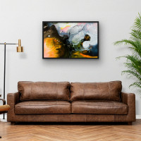 Quadro Decorativo Abstrato Flow Art II