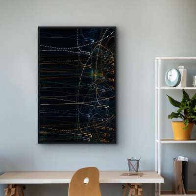 Quadro Decorativo Abstrato Lights