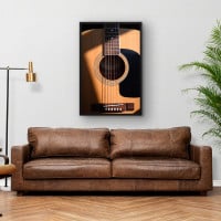 Quadro Decorativo Violão Sob o Sol