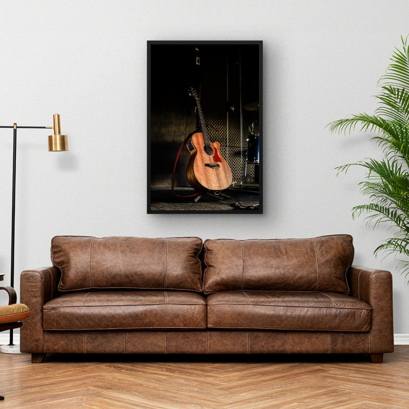 Quadro Decorativo Violão