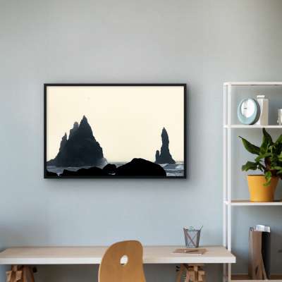 Quadro Decorativo Formações Rochosas ao Mar