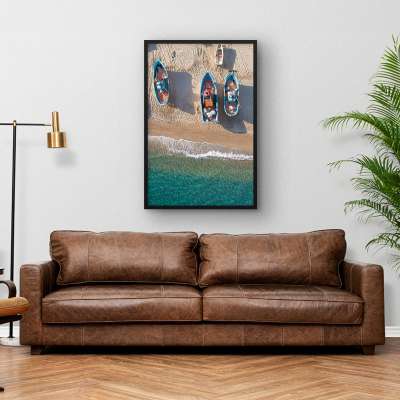 Quadro Decorativo Praia dos Pescadores