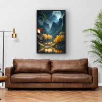 Quadro Decorativo Noite Oriental