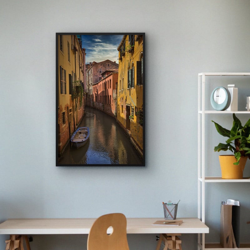 Quadro Decorativo Canais de Veneza