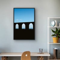 Quadro Decorativo Ponte com Arcos