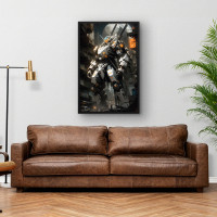 Quadro Decorativo Mega Robô