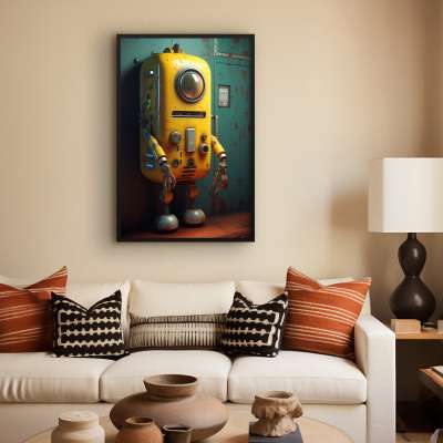 Quadro Decorativo Little Bot