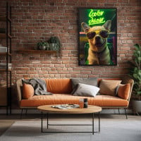 Quadro Decorativo Stylish Chihuahua