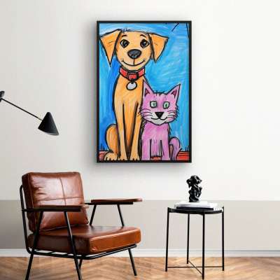 Quadro Decorativo Buddys