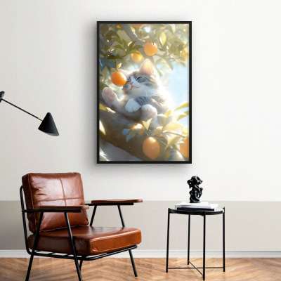 Quadro Decorativo Brincadeira Citrus