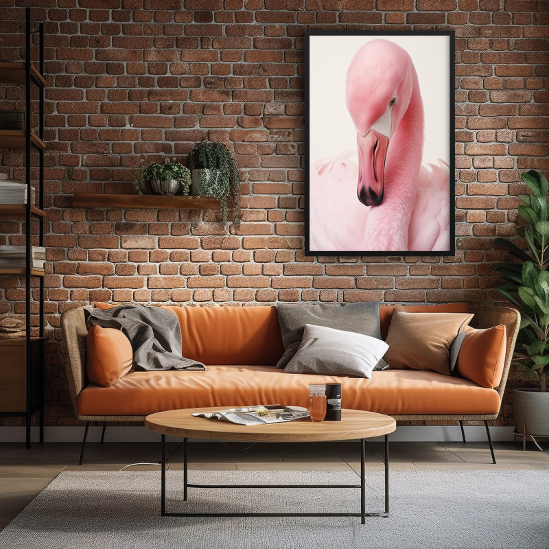 Quadro Decorativo Delicadeza de Flamingo