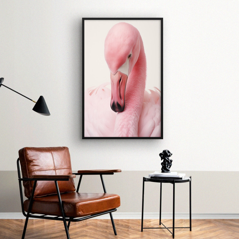 Quadro Decorativo Delicadeza de Flamingo