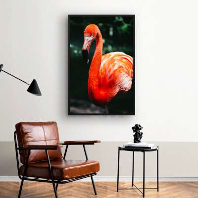 Quadro Decorativo Beleza do Flamingo