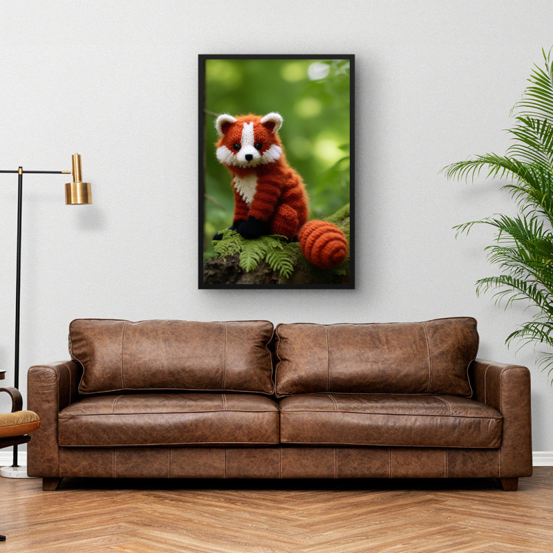 Quadro Decorativo Urso Bárbaro