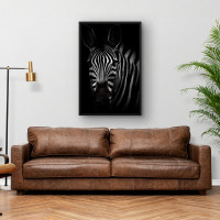 Quadro Decorativo Zebra nas Sombras