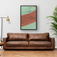 Quadro Decorativo Pista de Atletismo