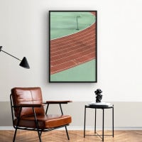 Quadro Decorativo Pista de Atletismo