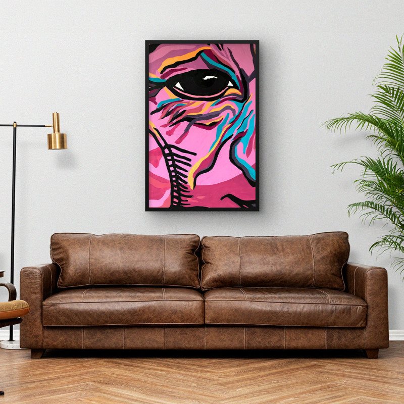 Quadro Decorativo Street Art Abstrata I